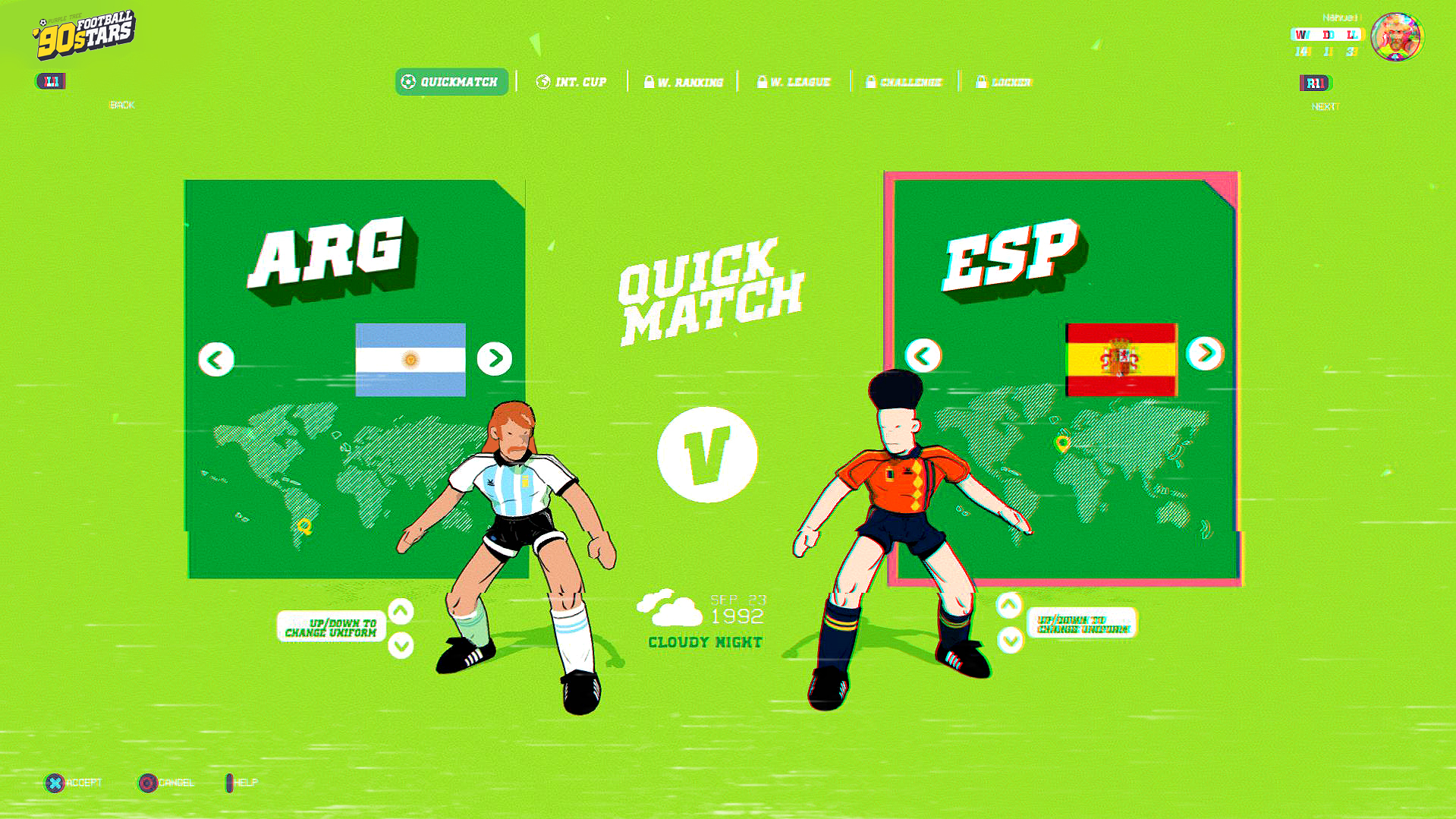 ’90s Football Stars