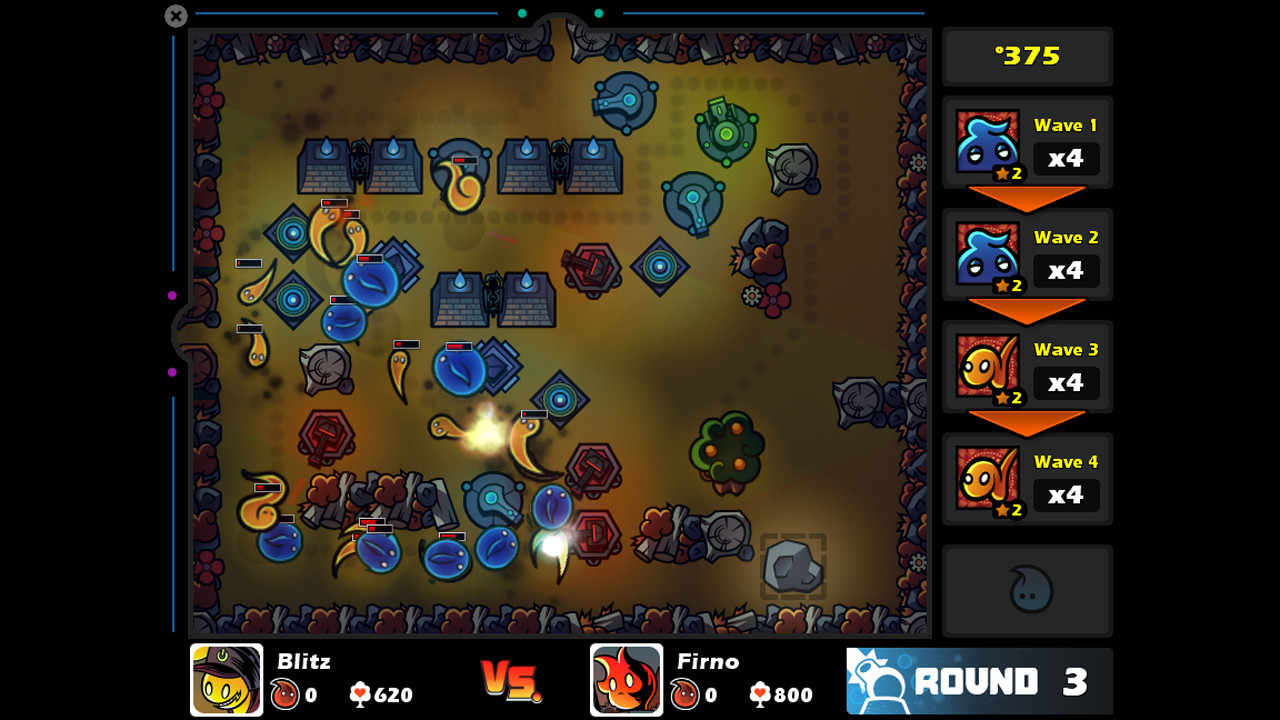 Fire With Fire: Online Tower Attack and Defense