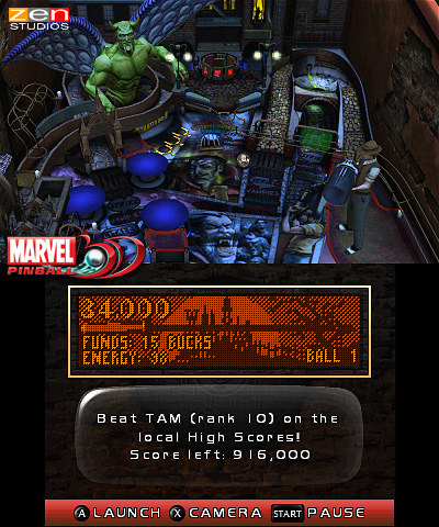 Marvel Pinball 3D