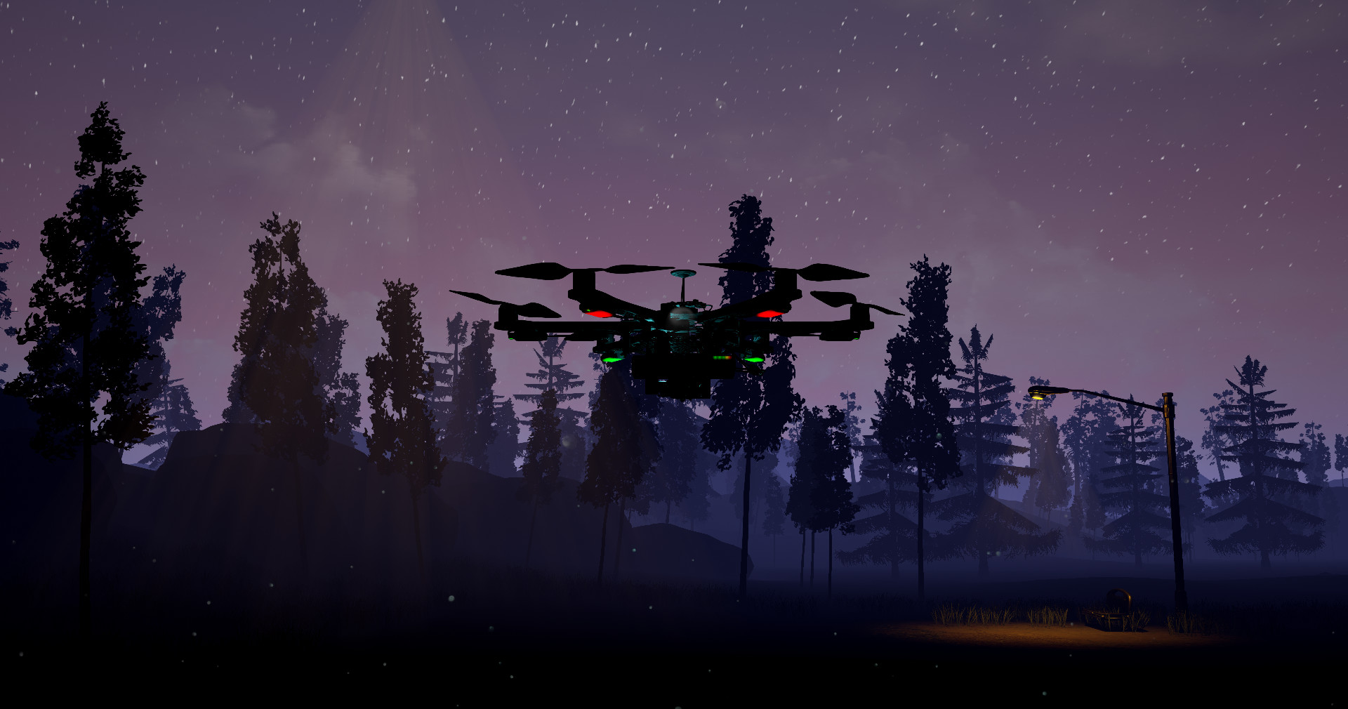 Copter and Sky
