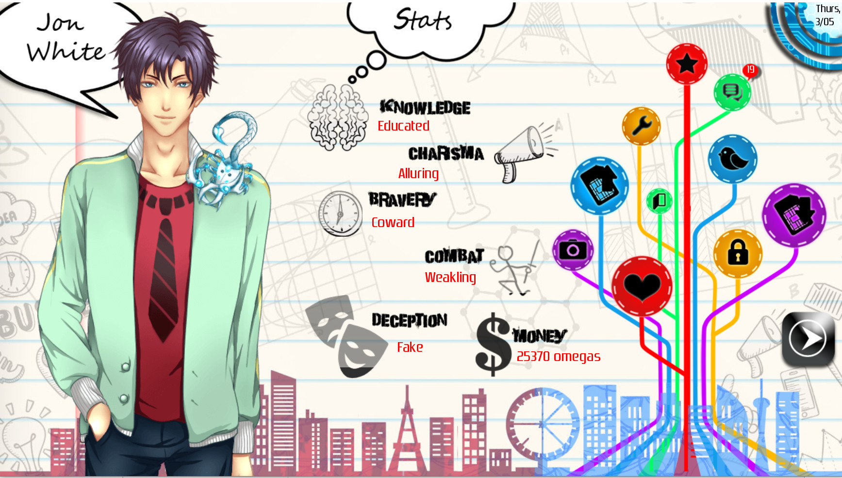 Amplitude: A Visual Novel