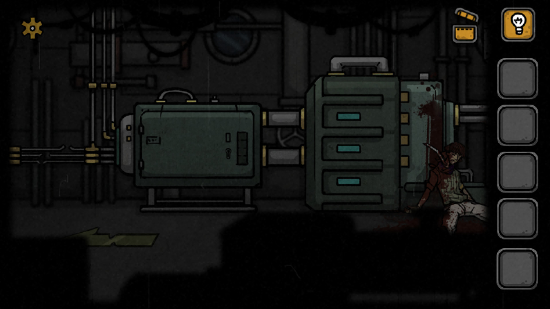 The mysterious ship