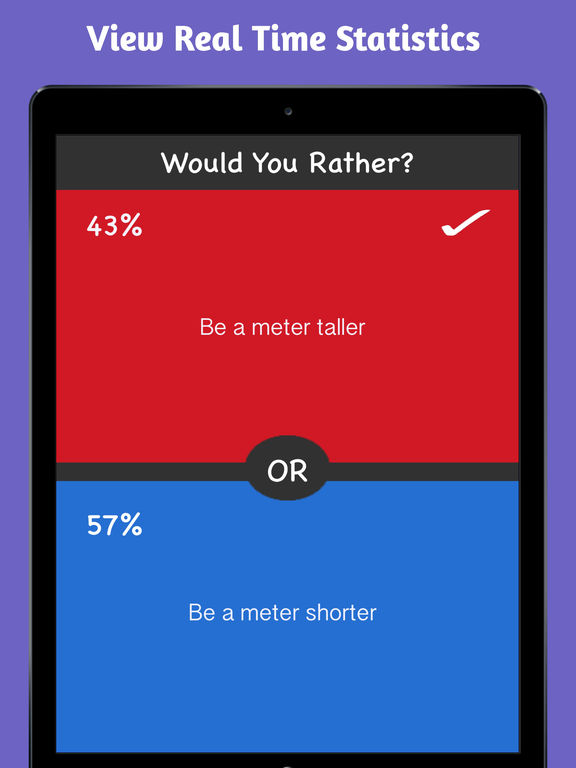 What Would You Choose? Rather