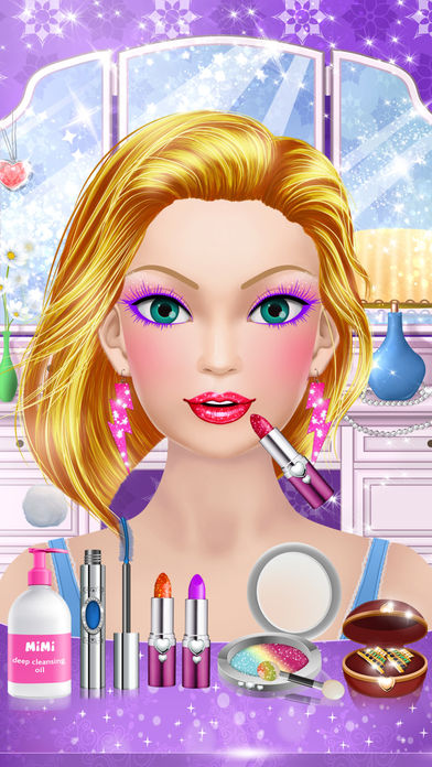 Superhero Girl Salon: Kids Makeup and Dressup Game