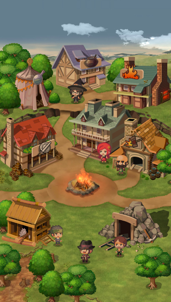 Hero Village Simulator