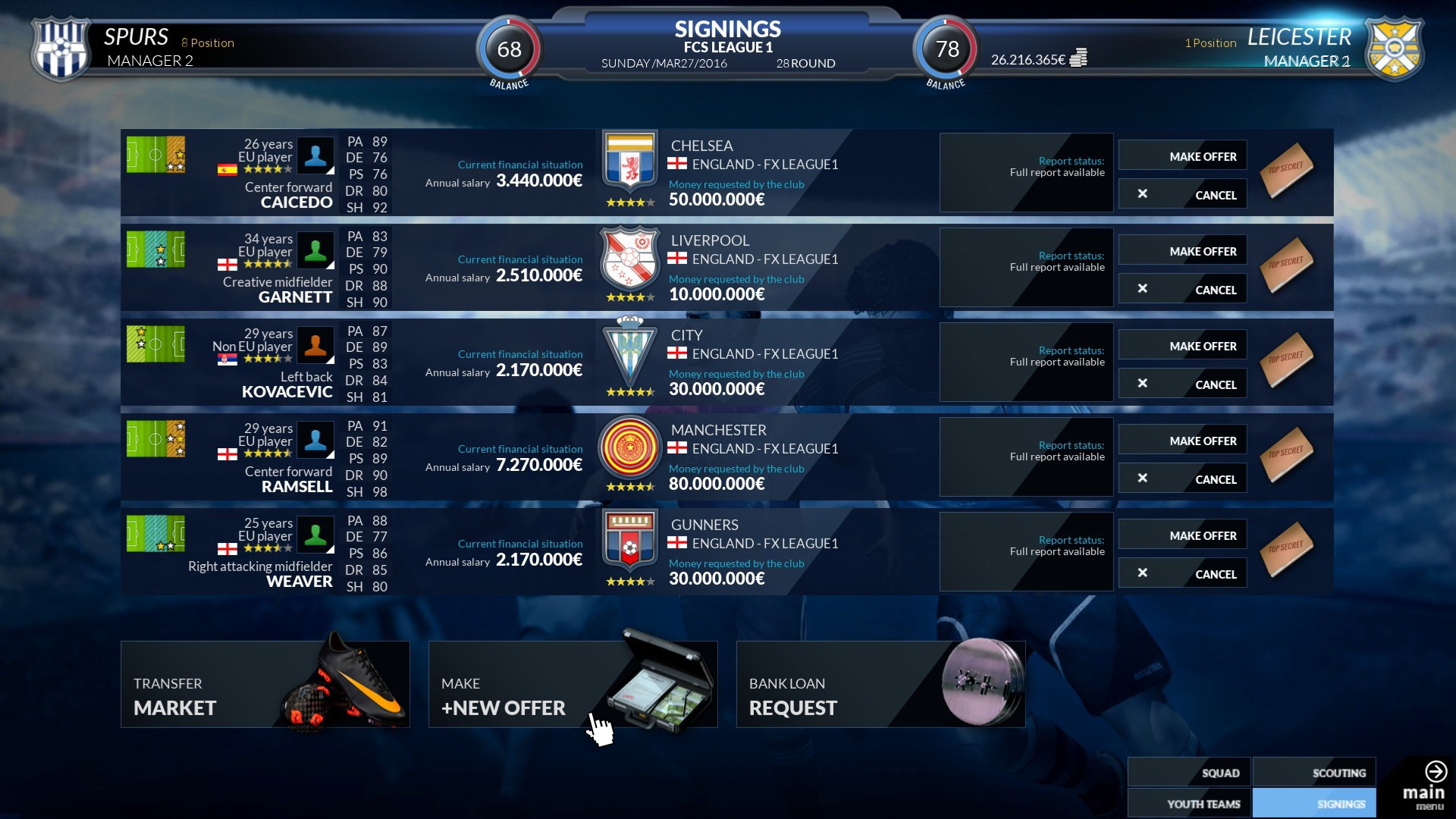 Football Club Simulator – FCS