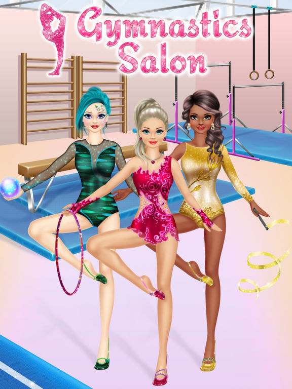 Gymnastics Salon – Makeup &amp; Dressup Girls Game