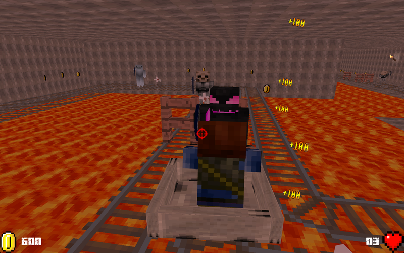 MineCart – 3D Mine Cart Game for MineCraft