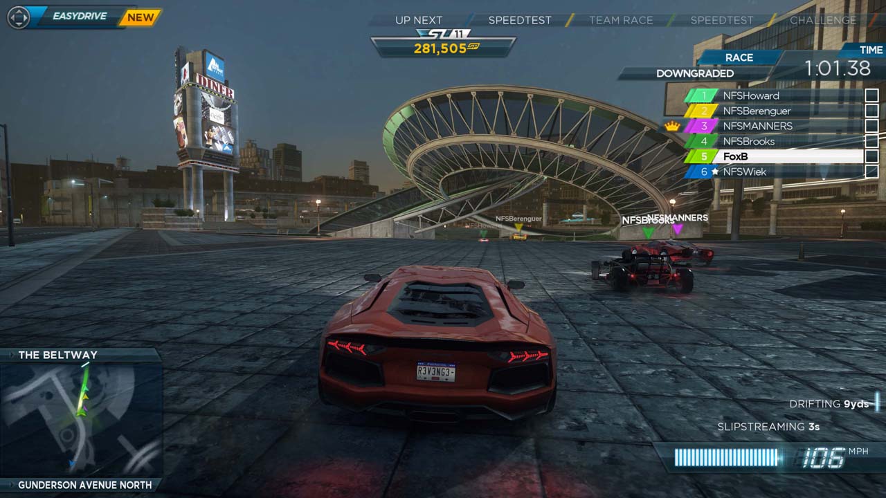 Need for Speed Most Wanted U