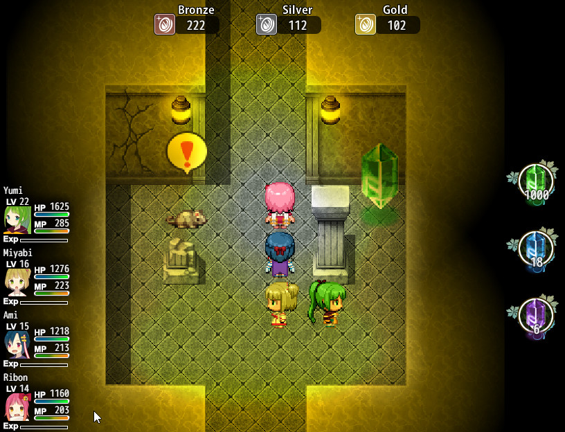 Magical girl’s labyrinth