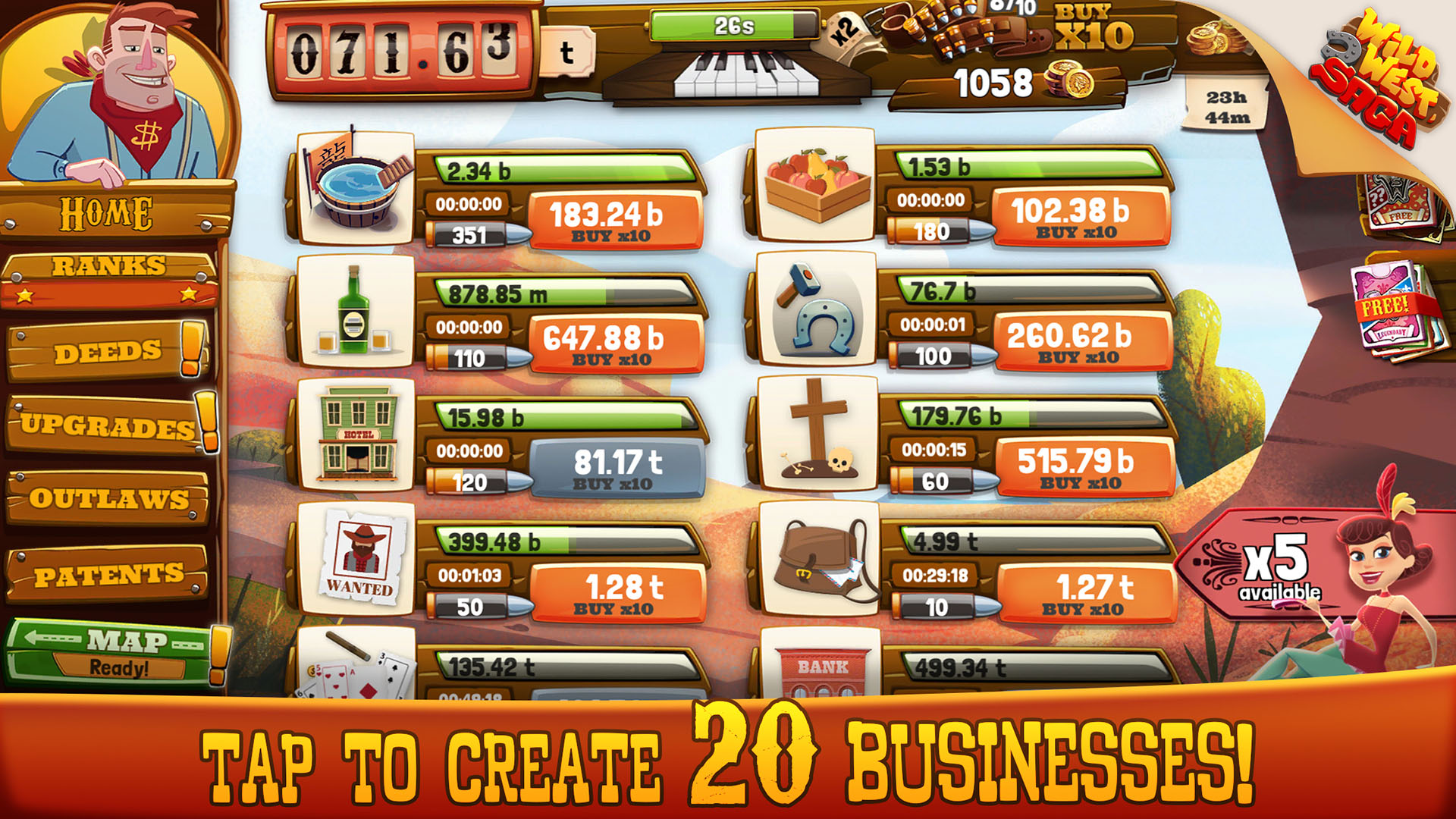 Wild West Saga