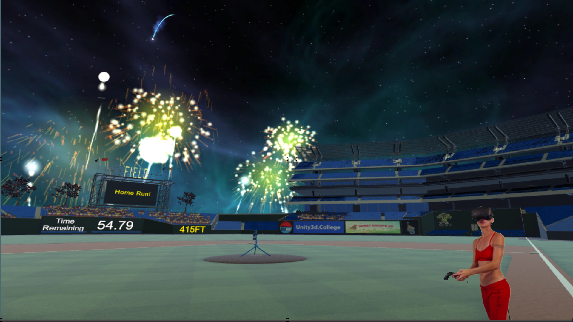 VR Baseball – Home Run Competition