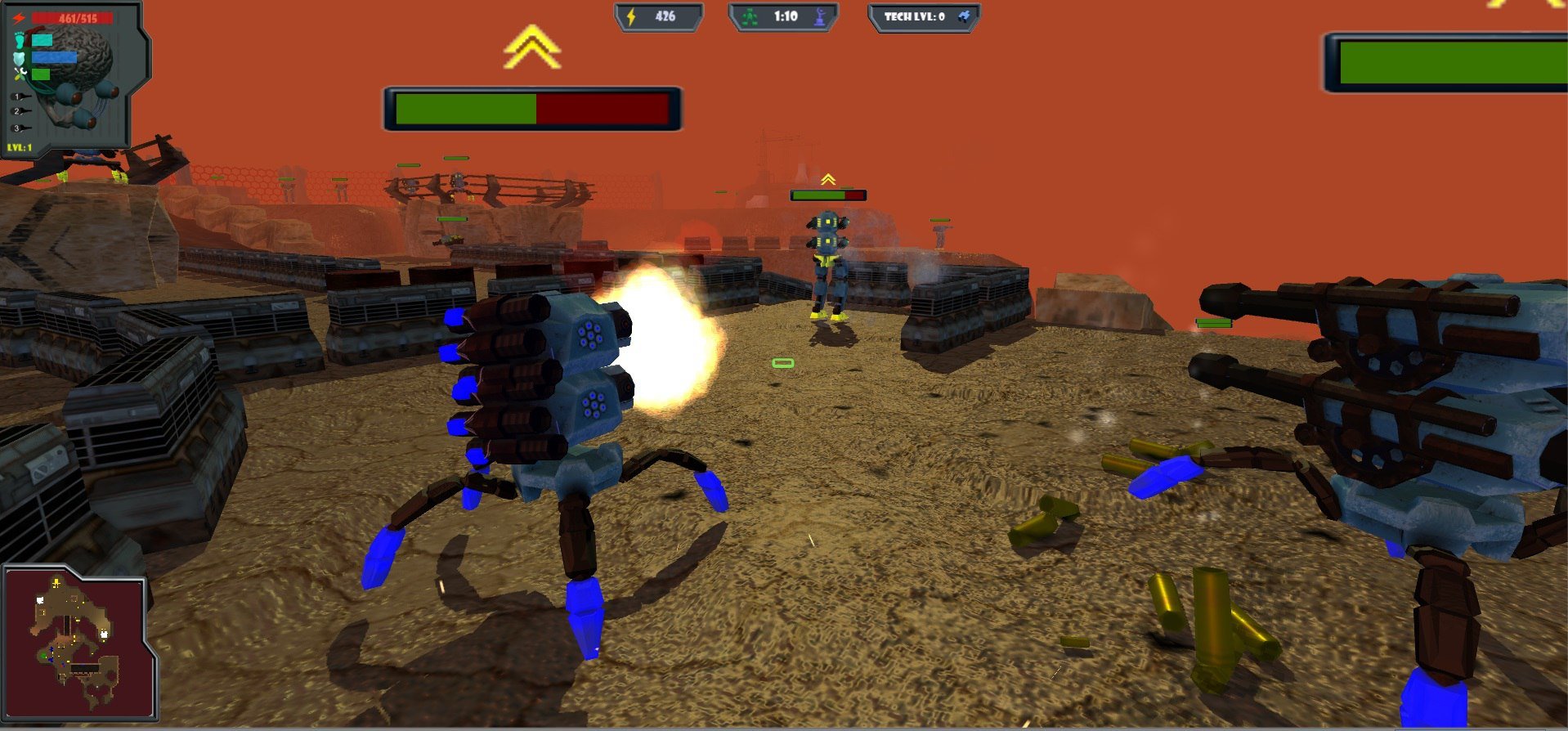 RoboWorlD tactics