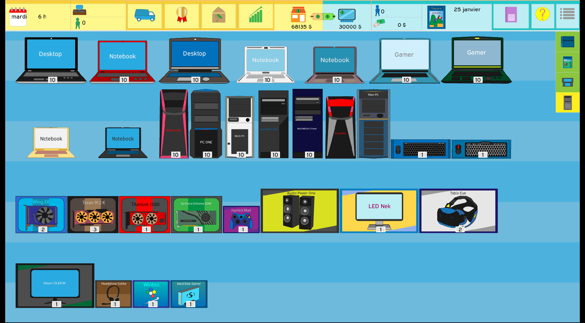 Shop Manager : Video Game Tycoon