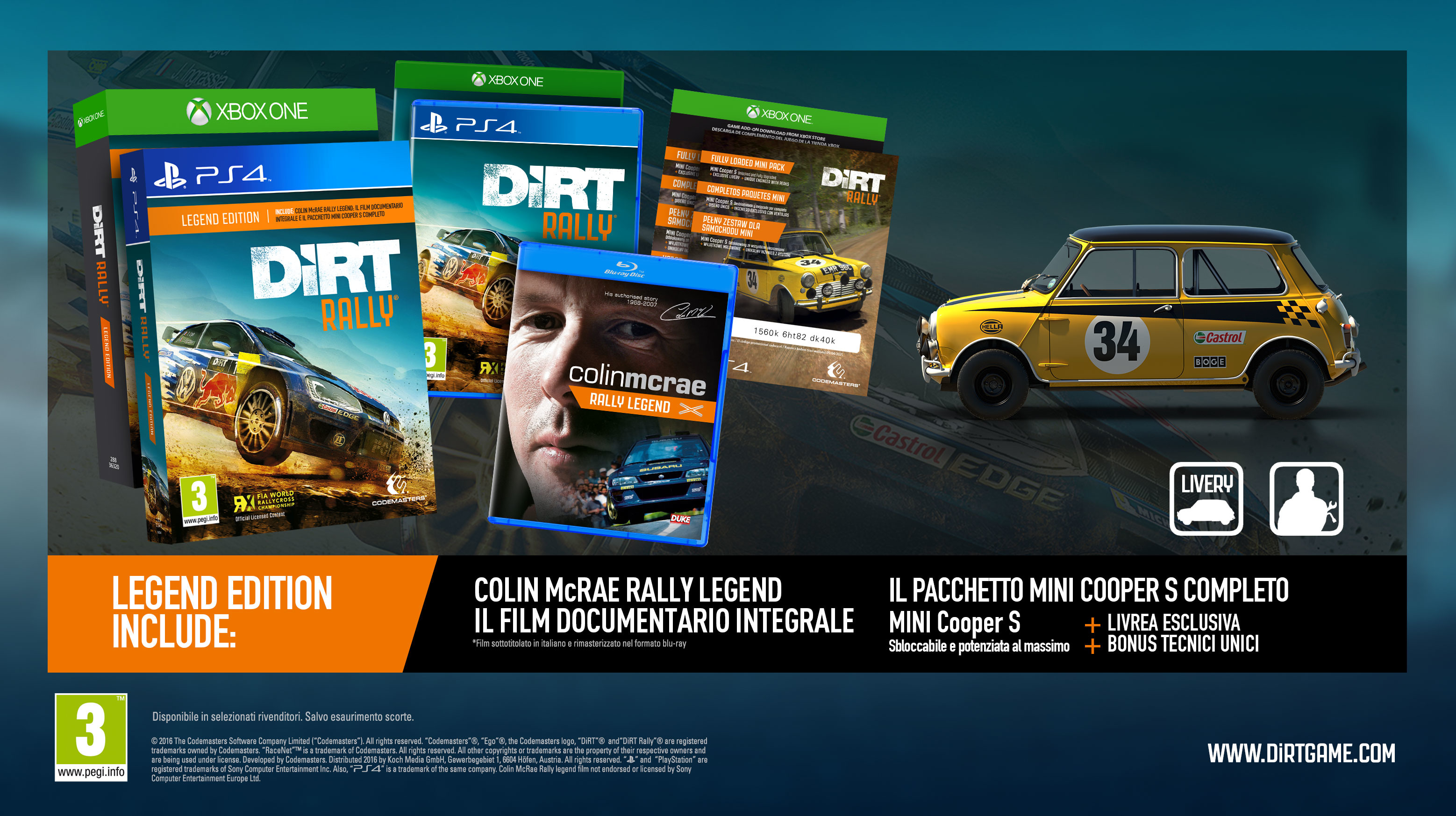 Dirt Rally: Legend Edition