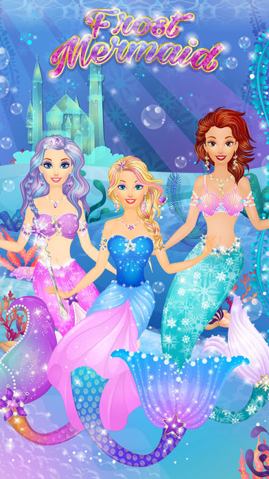 Ice Princess Mermaid Salon: Girls Makeover Games