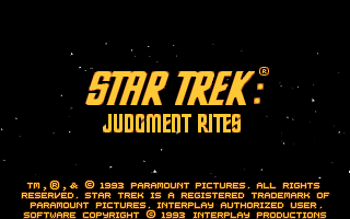 Star Trek: Judgment Rites