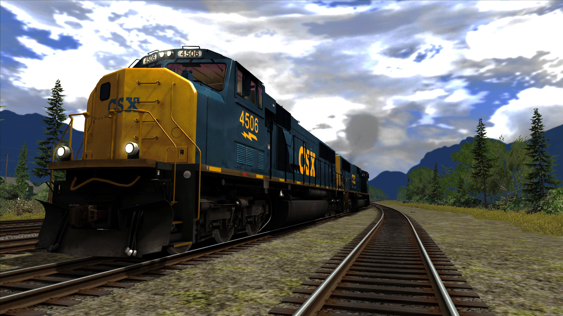 Train Simulator Classic: CSX SD70MAC Add-on Livery