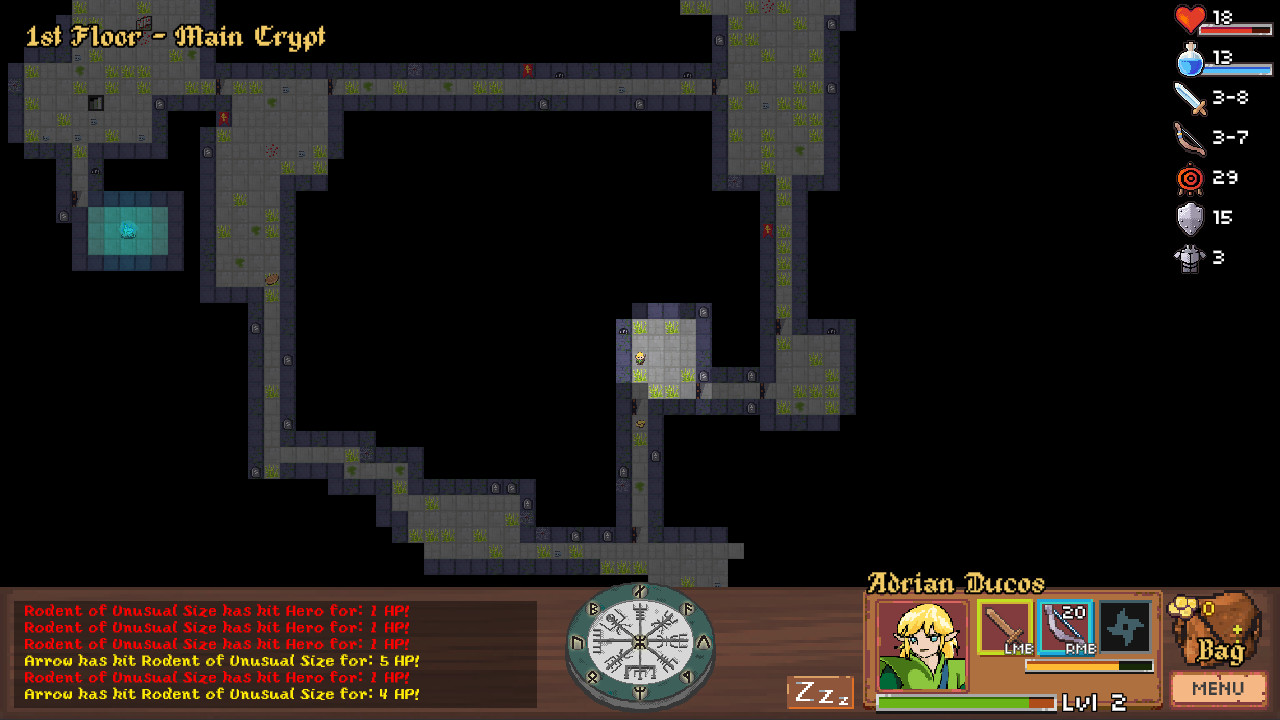 Paper Dungeons Crawler