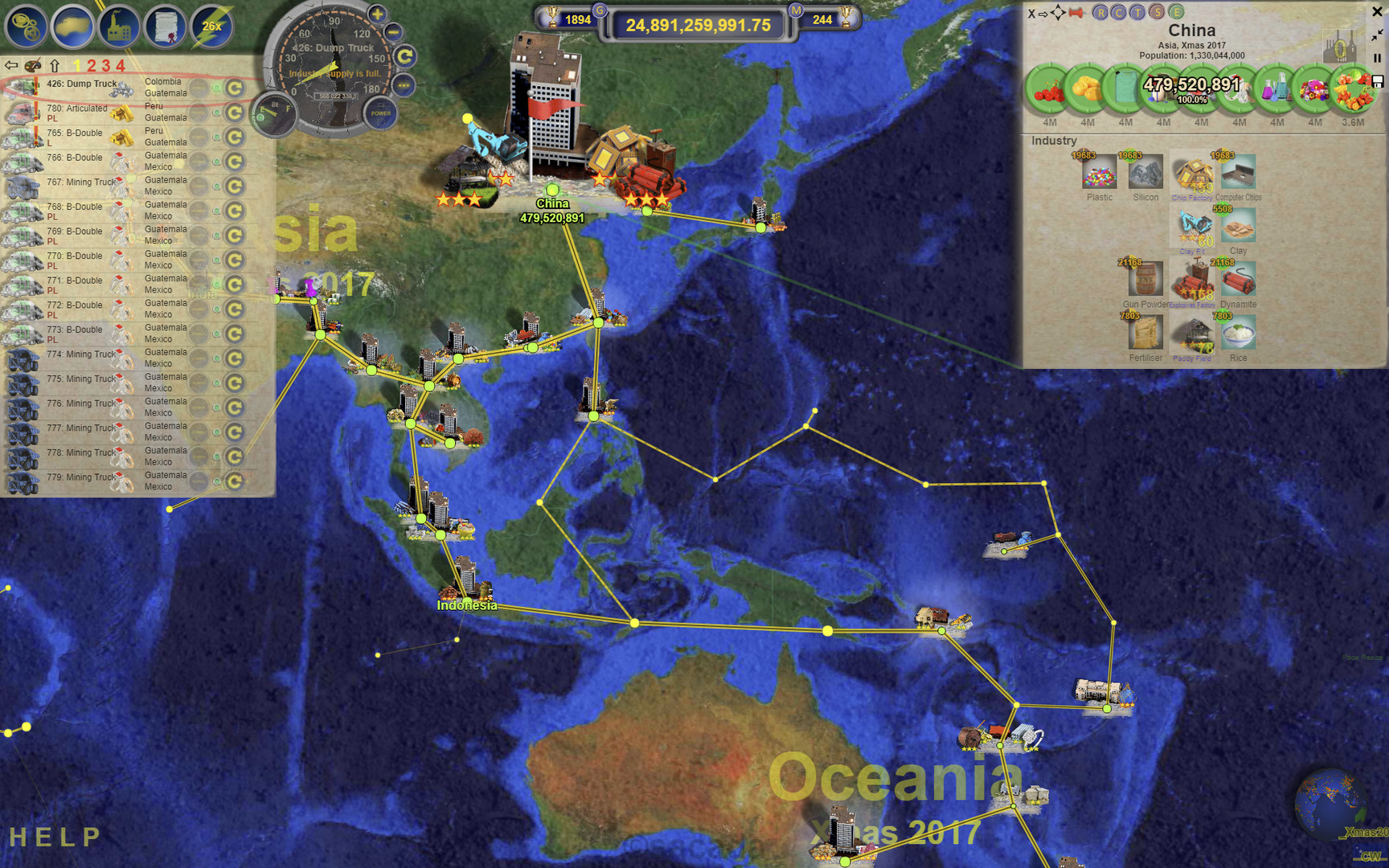 Logistical: ABC Islands