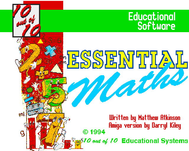 10 out of 10: Essential Maths