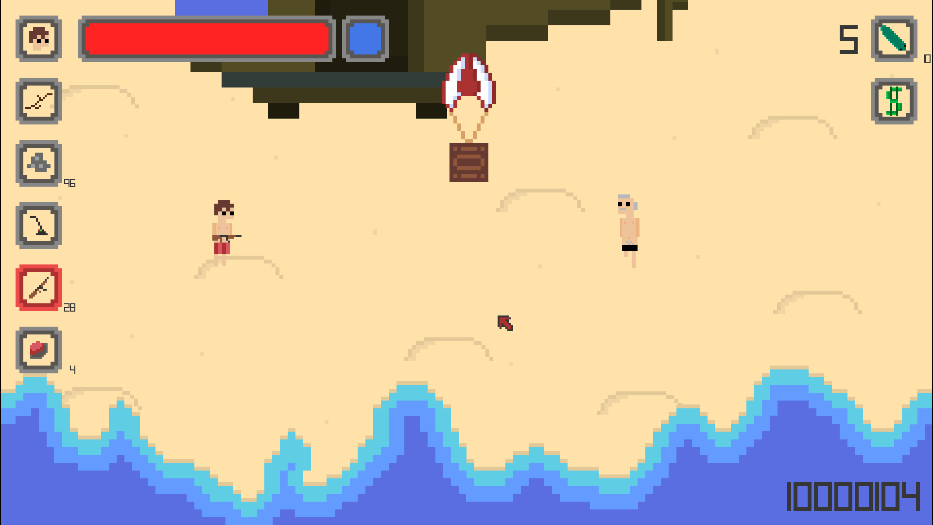 Nudist Beach Survival Simulator