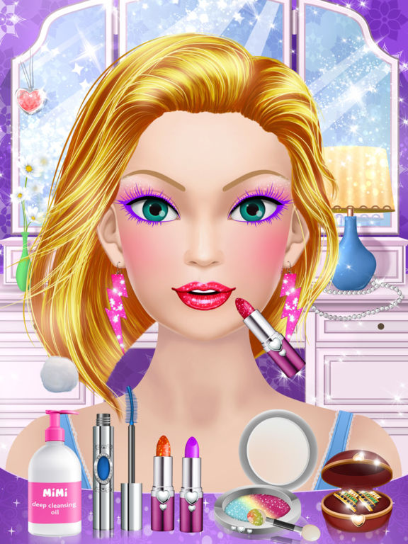 Superhero Girl Salon: Kids Makeup and Dressup Game