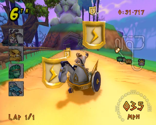 Heracles Chariot Racing