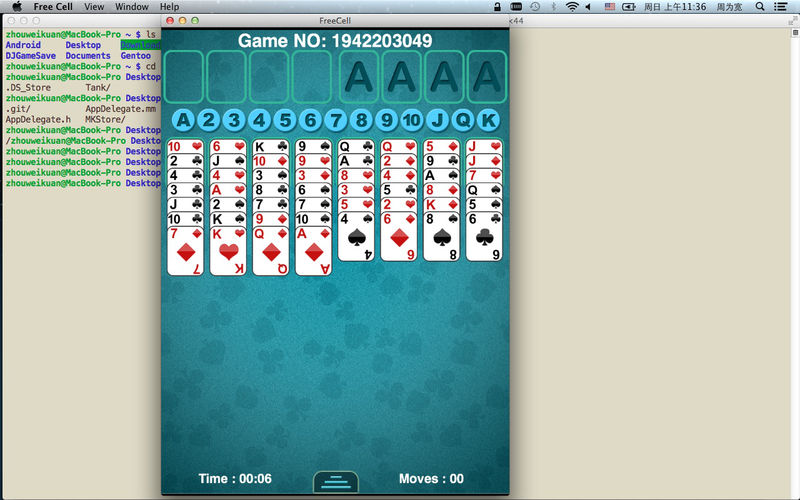 FreeCell – Card Game