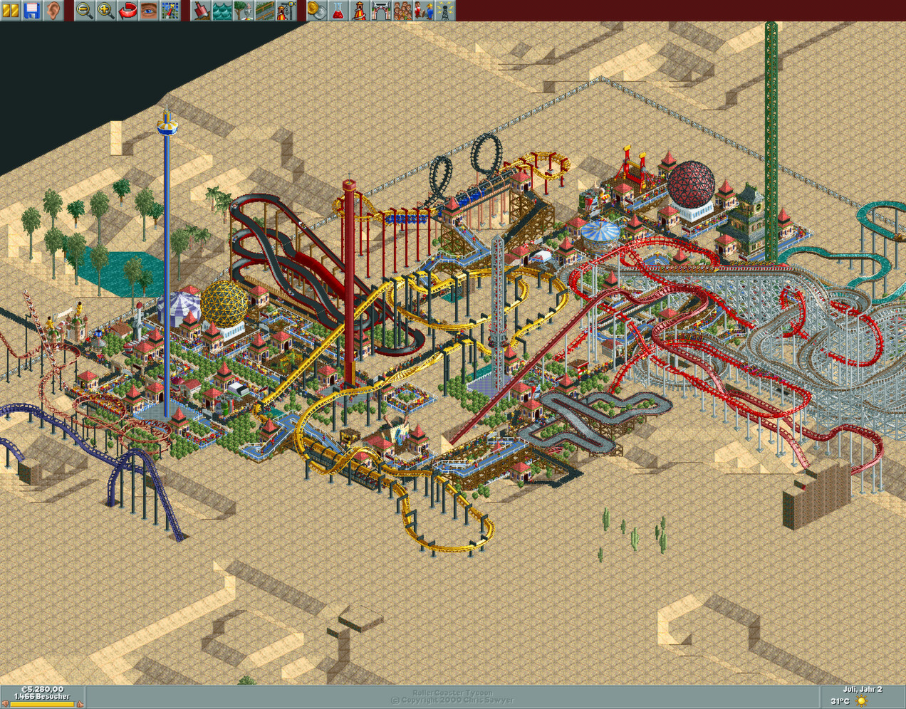 RollerCoaster Tycoon: Deluxe