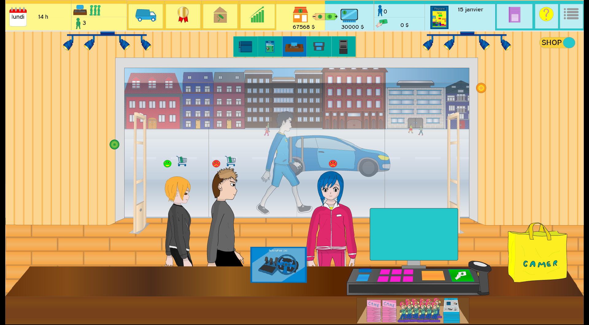 Shop Manager : Video Game Tycoon
