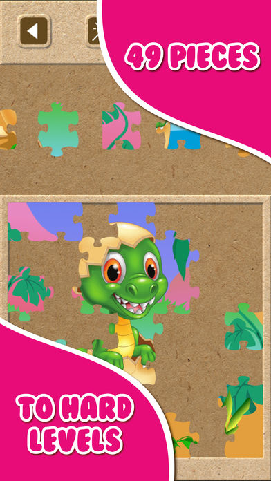 Dinosaur Jigsaw Puzzles – Kids Games for Toddlers