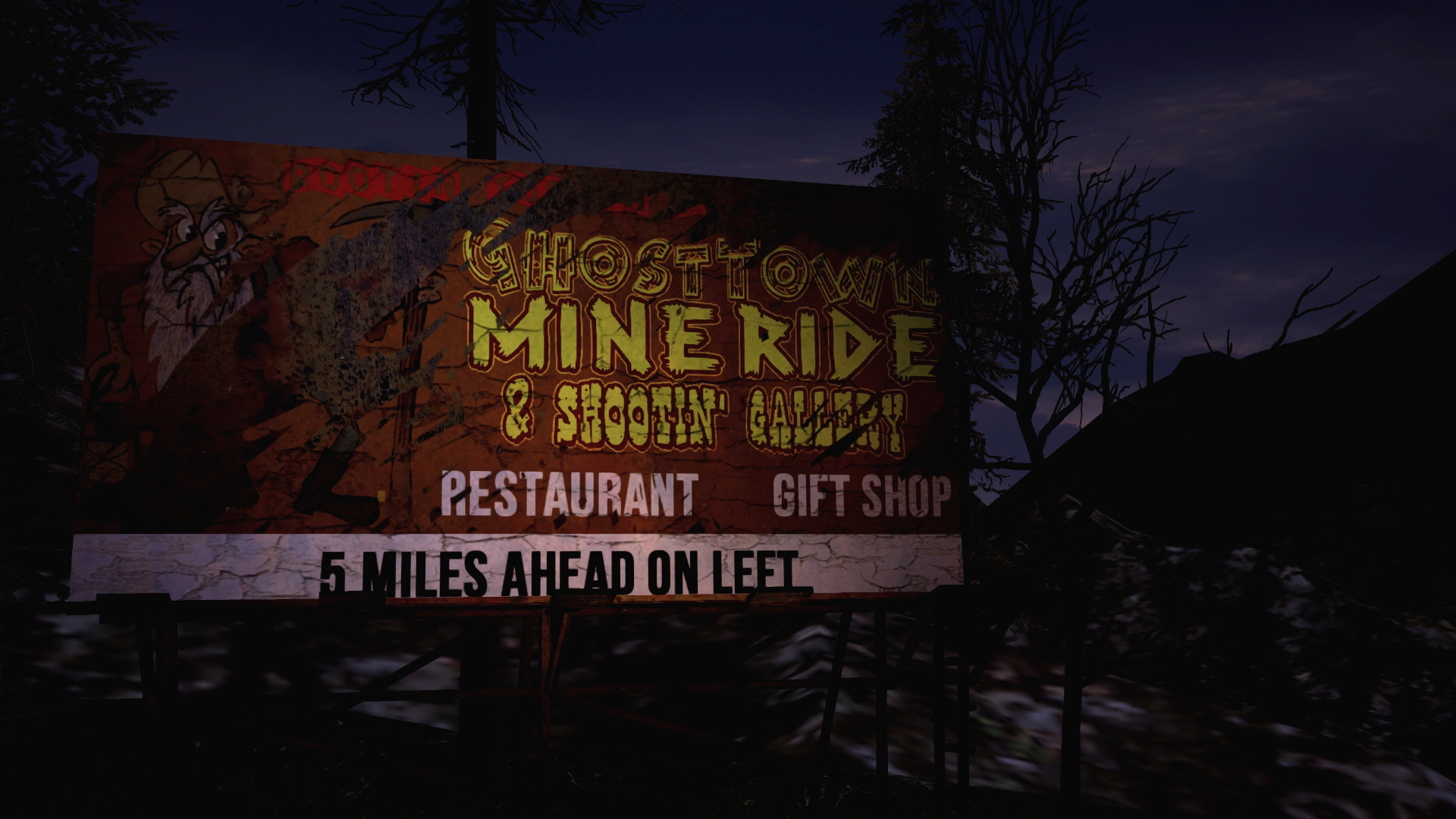 Ghost Town Mine Ride &amp; Shootin’ Gallery