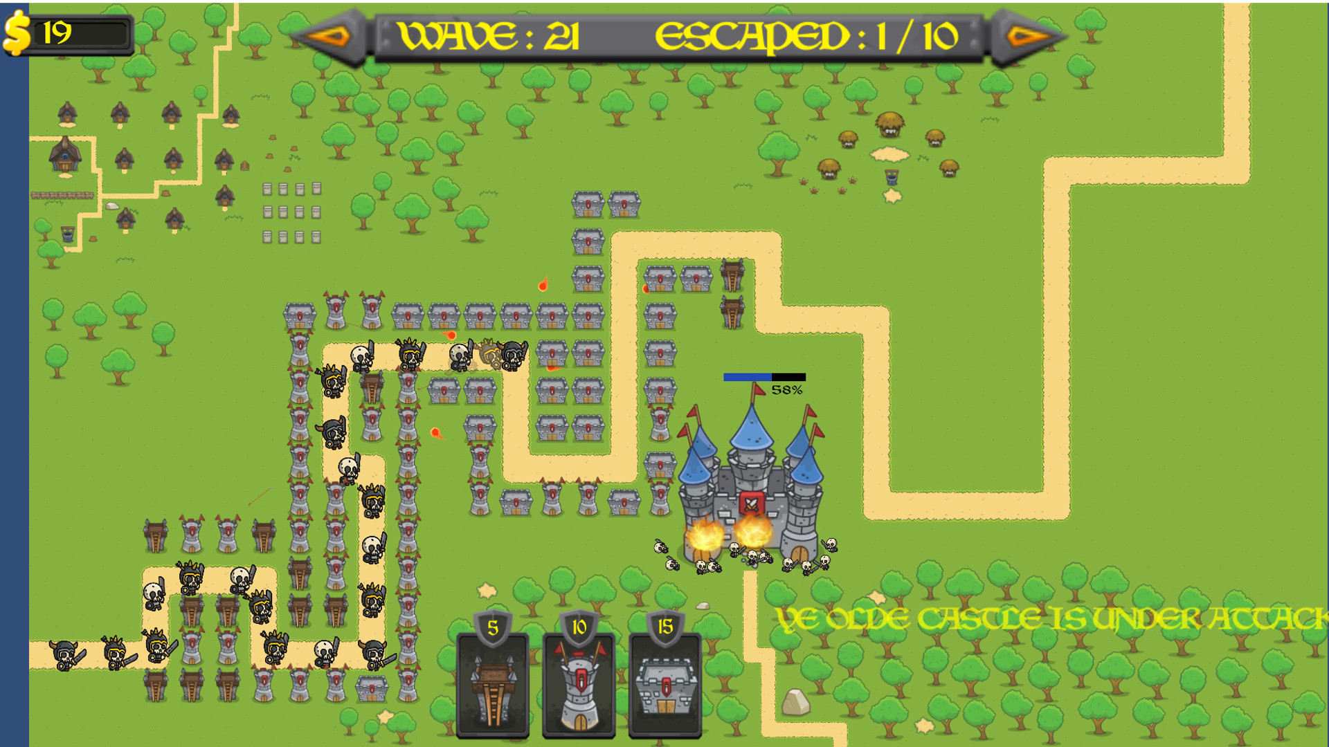 Skelli Tower Defense
