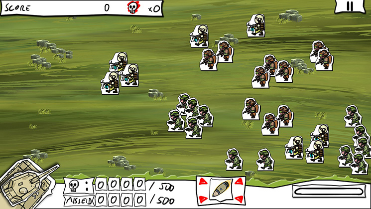 Paper Wars: Cannon Fodder Devastated