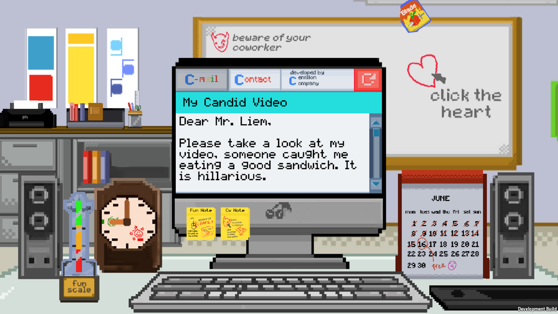 NSFW: Not a Simulator for Working