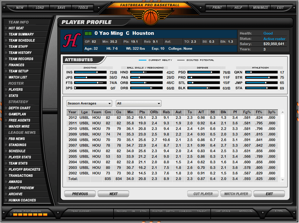Fast Break Pro Basketball 3
