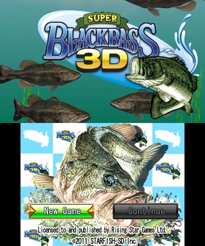 Super Black Bass 3D