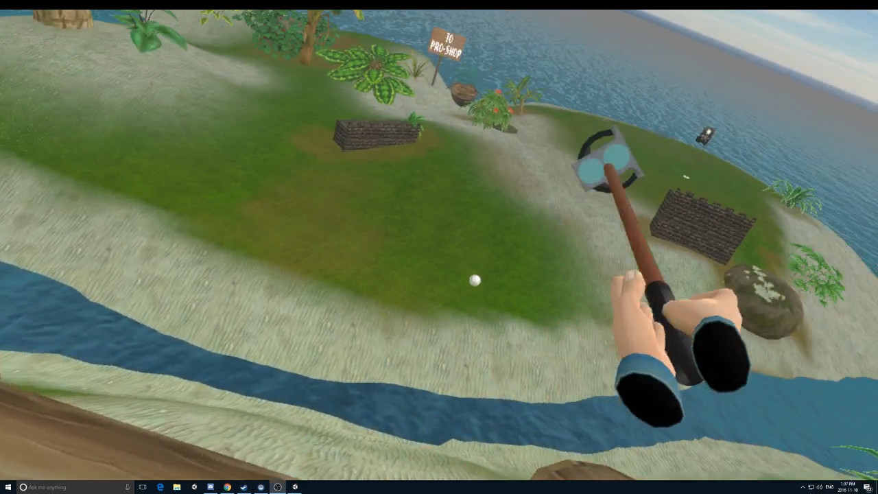 Virtual Islands: Mini-Golf Challenge
