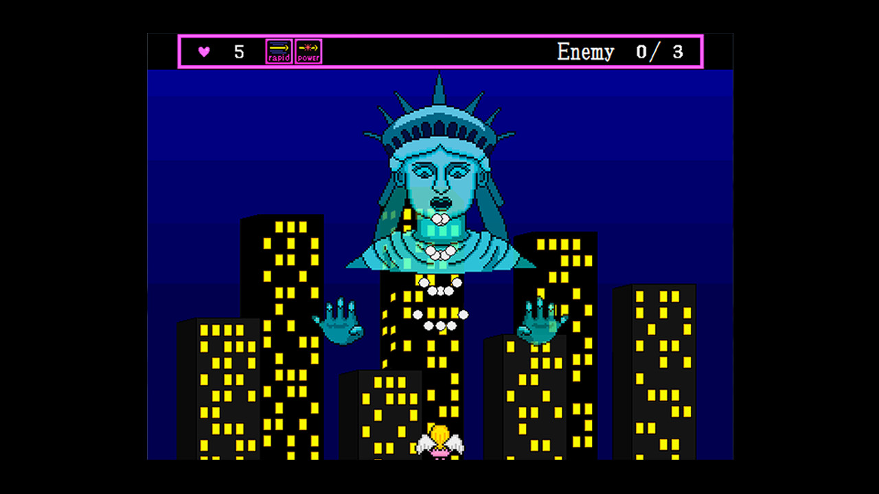 Angel and Devil, Ninja, Sushi, Tempura, Panda and the Statue of Liberty