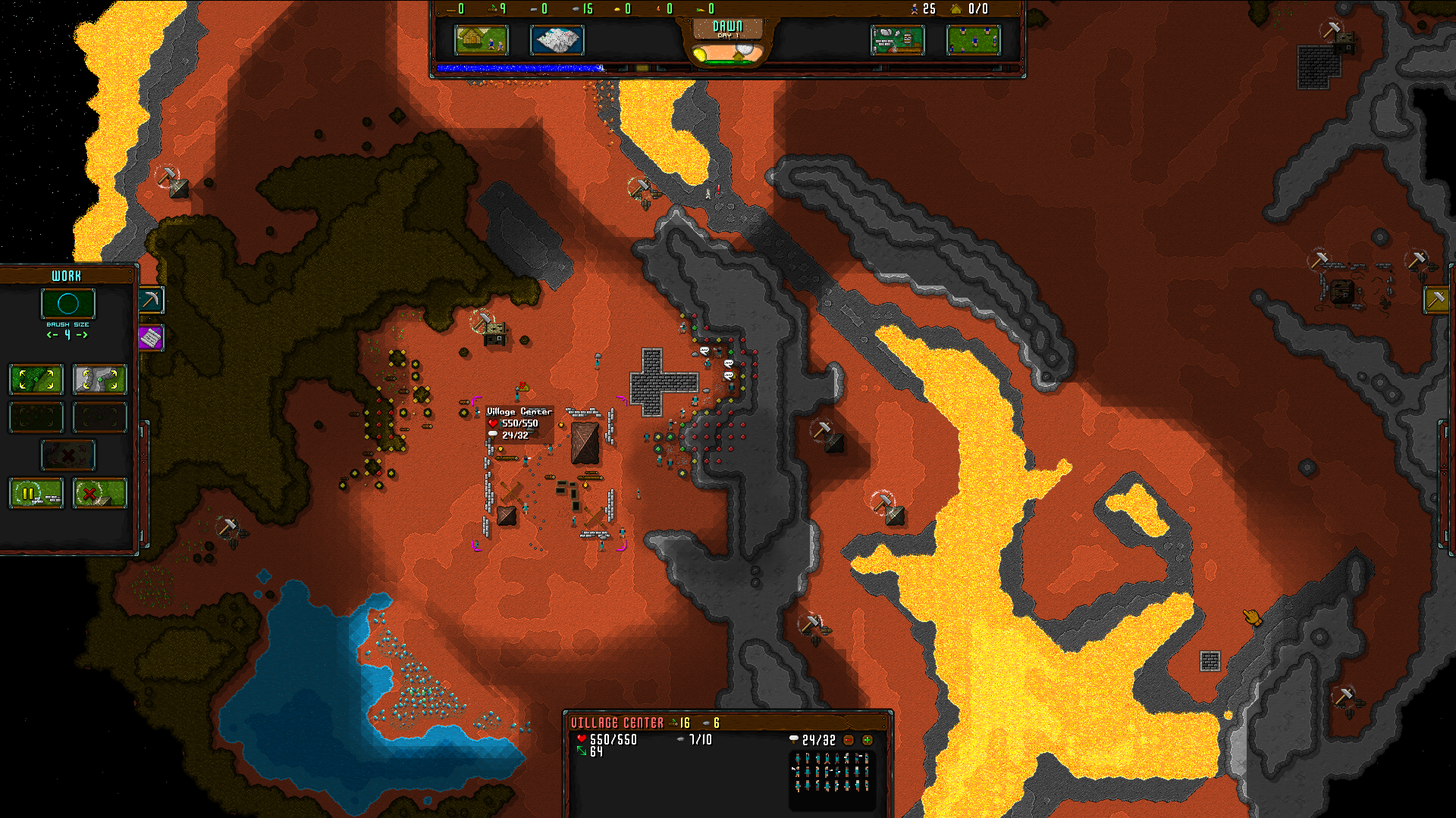 Retro-Pixel Castles