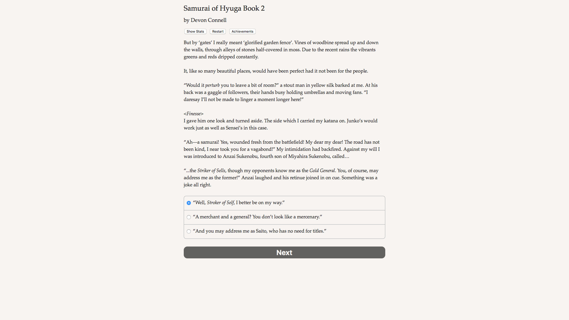 Samurai of Hyuga Book 2