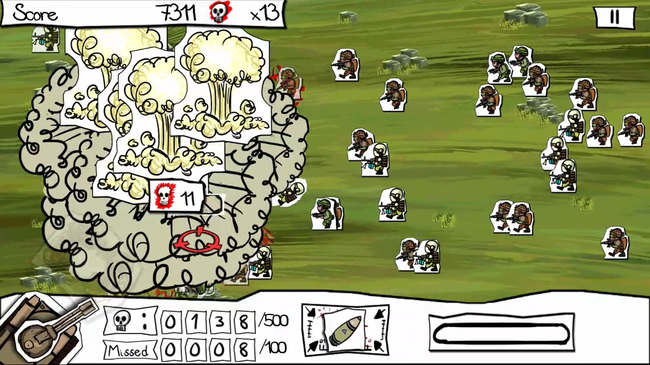 Paper Wars: Cannon Fodder Devastated