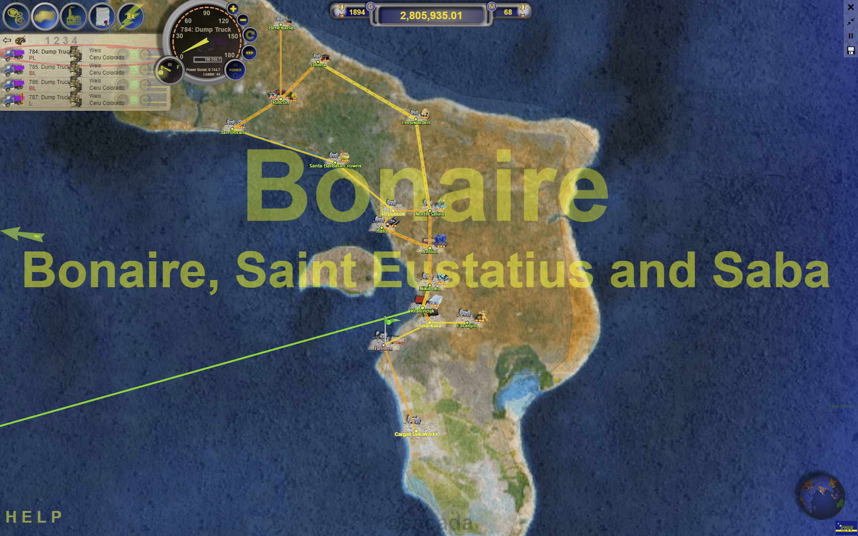 Logistical: ABC Islands