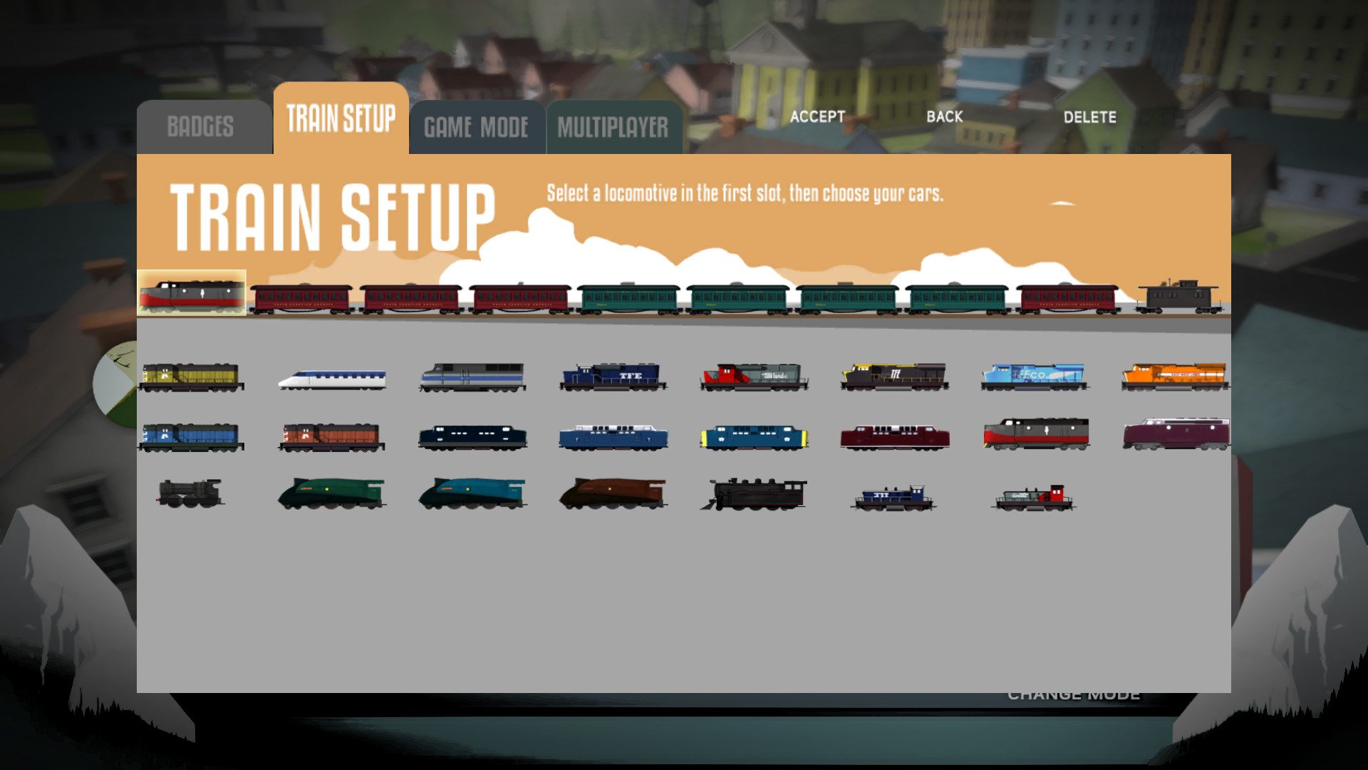 Train Frontier Classic