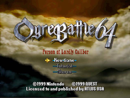 Ogre Battle 64: Person of Lordly Caliber