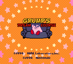 Grump’s Dream Course