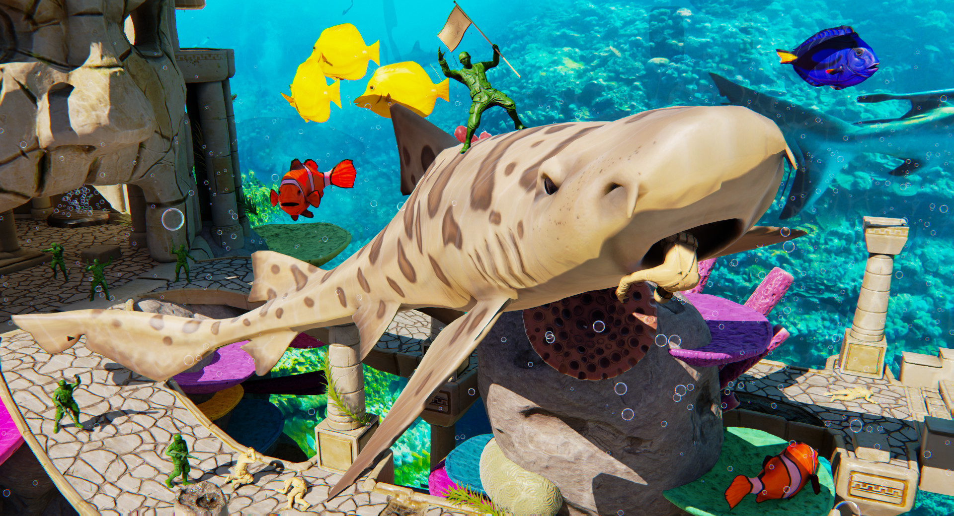 The Mean Greens: Plastic Warfare