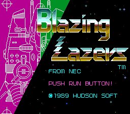 Blazing Lazers