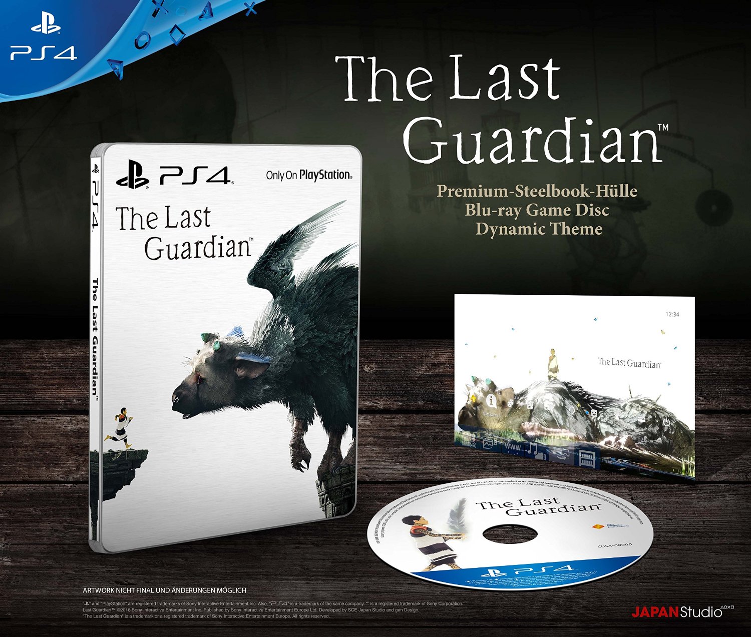 The Last Guardian: Steelbook Edition